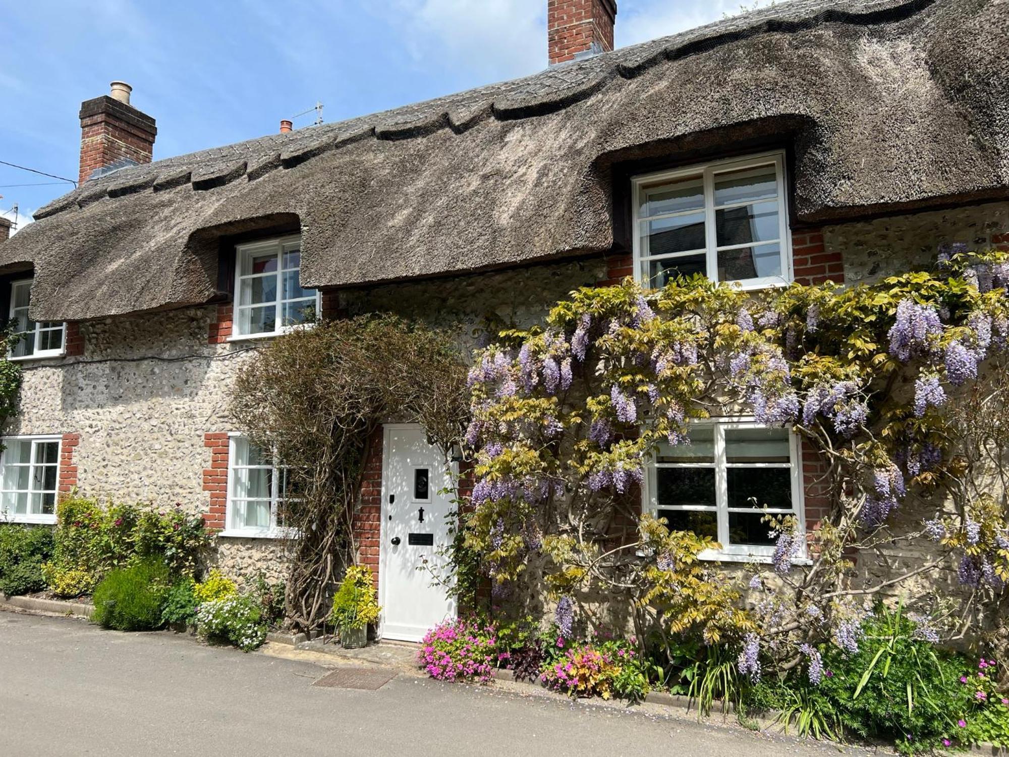 Little Thatch Cottage - Cerne Abbas, Dorset المظهر الخارجي الصورة